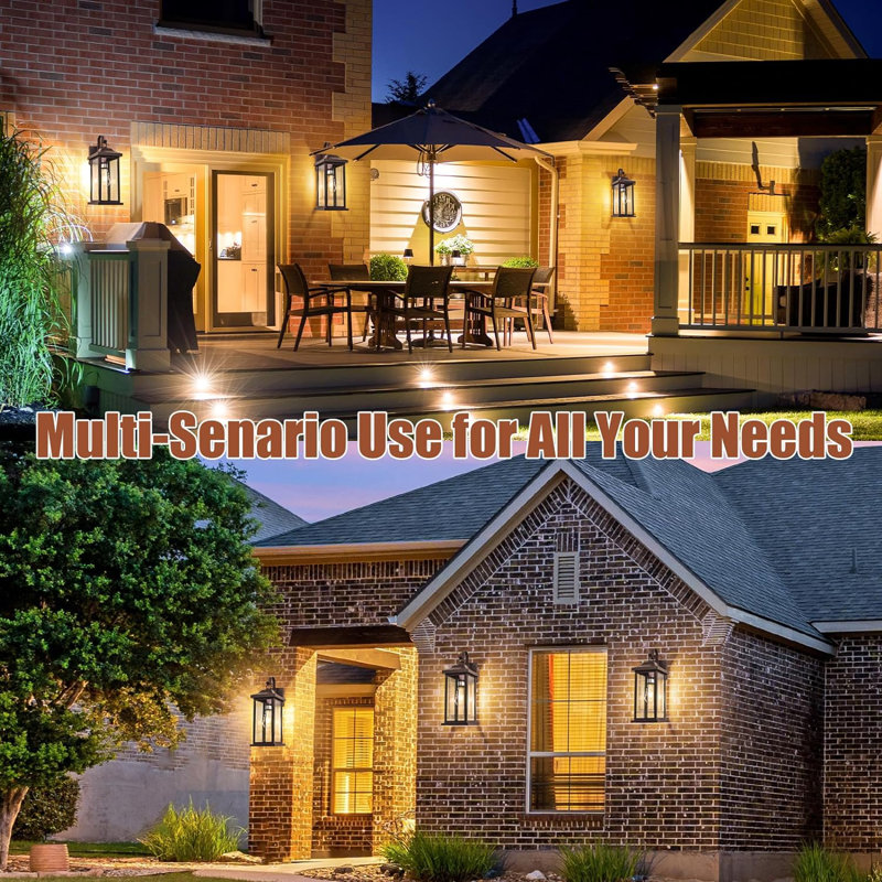 Glass porch light on sale